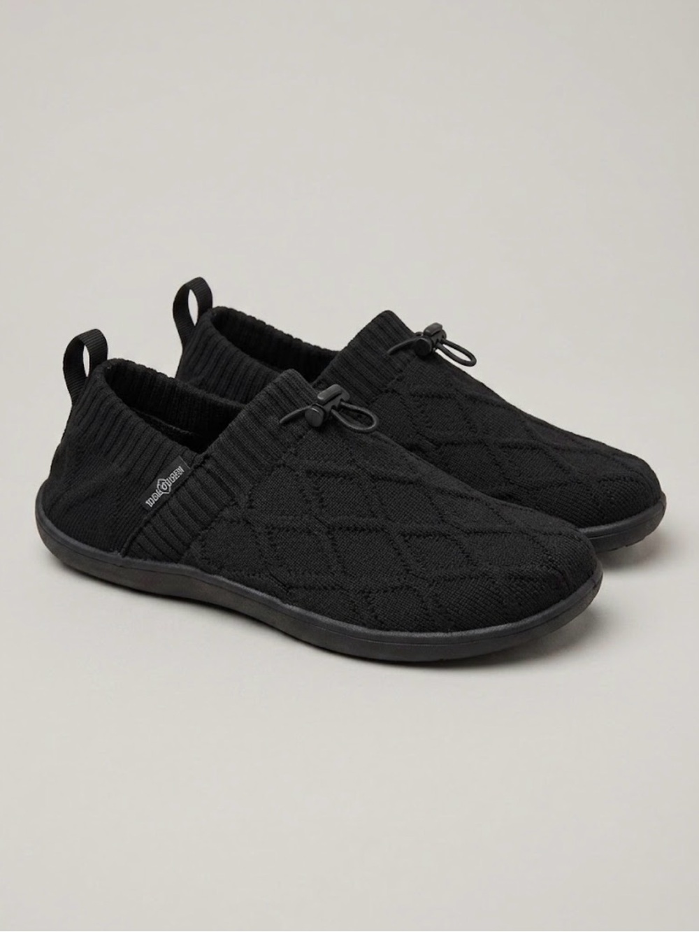 Woman’s Idol Queen Black Slip On Sneakers